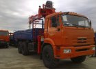 Бортовой автомобиль Кран-манипулятор Kanglim KS1256G-II шасси КАМАЗ-43118-24